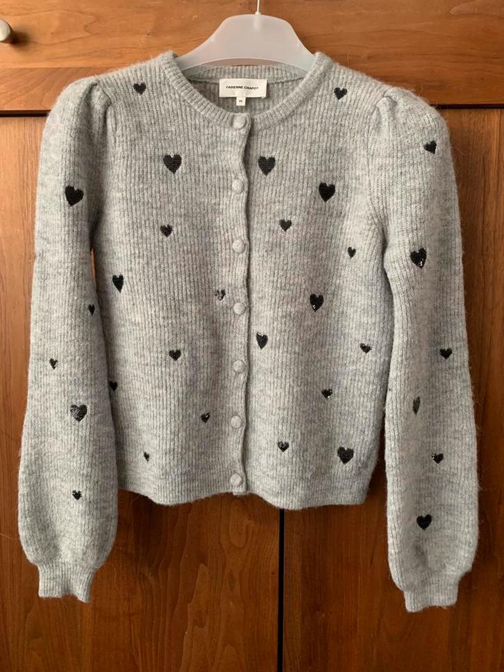 Vest van Fabienne Chapot in maat XS, Kleding | Dames, Truien en Vesten, Zo goed als nieuw, Maat 34 (XS) of kleiner, Grijs, Ophalen of Verzenden