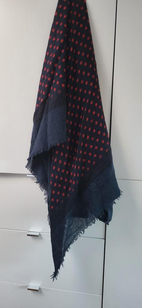 ICHI blue sjaal wrap blauw rood nieuw, Kleding | Dames, Mutsen, Sjaals en Handschoenen, Nieuw, Sjaal, Maat 46/48 (XL) of groter