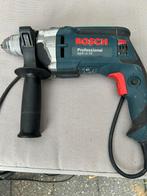 Blauwe Bosch GSB 16 RE klopboor, Doe-het-zelf en Verbouw, Boormachine, 600 watt of meer, Ophalen of Verzenden, Zo goed als nieuw