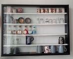 Hangend vitrine kastje, Huis en Inrichting, Kasten | Vitrinekasten, Ophalen, Zo goed als nieuw, 50 tot 100 cm, Minder dan 100 cm