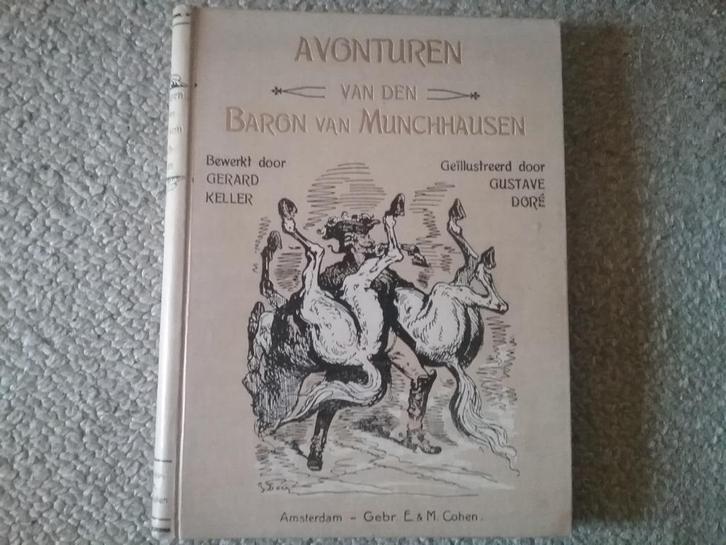 Avonturen Baron van Munchhausen (ca.1910; ill. Gustave Doré), Boeken, Kinderboeken | Jeugd | 13 jaar en ouder, Gelezen, Fictie