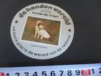 sticker asten de hondenwereld labrador retriever, Ophalen, Zo goed als nieuw, Bedrijf of Vereniging