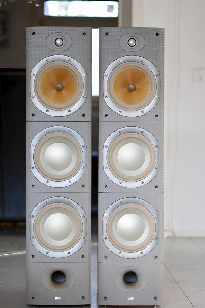 B&w dm604 s3, Audio, Tv en Foto, Luidsprekers, Gebruikt, Front, Rear of Stereo speakers, 120 watt of meer, Bowers & Wilkins (B&W)