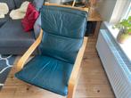 Leren IKEA fauteuil, Ophalen, Gebruikt, 50 tot 75 cm, Leer