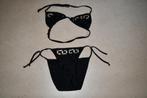 Zwarte bikini - Bayer Dorlastan - maat 38, Kleding | Dames, Bayer Dorlastan, Zwart, Ophalen of Verzenden, Zo goed als nieuw