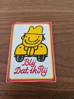 892 Blij dat ik Rij, Verzamelen, Stickers, Ophalen of Verzenden, Zo goed als nieuw, Overige typen