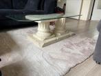 Griekse pilaar salontafel, Huis en Inrichting, Ophalen, Gebruikt, 100 tot 150 cm, Grieks