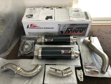 Mivv GP Black uitlaten Triumph Speed Triple 1050 R S 16-17 beschikbaar voor biedingen