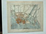 Plattegrond ANAB kaart Vlissingen litho, Verzenden