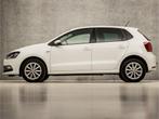 Volkswagen Polo 1.0 Luxury Sportline (SCHERM, CLIMATE, CRUIS, Auto's, 12 maanden, Stof, Gebruikt, Wit