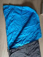 Decathlon Slaapzak Bruin/Blauw - Tweezijdig, Ophalen of Verzenden, Gebruikt