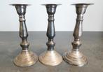 3x silverplated kandelaar klassiek model [1747], Ophalen, Overige materialen, Minder dan 25 cm