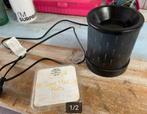Partylite lamp met melts, Huis en Inrichting, Ophalen of Verzenden, Zo goed als nieuw, Overige materialen, Minder dan 25 cm