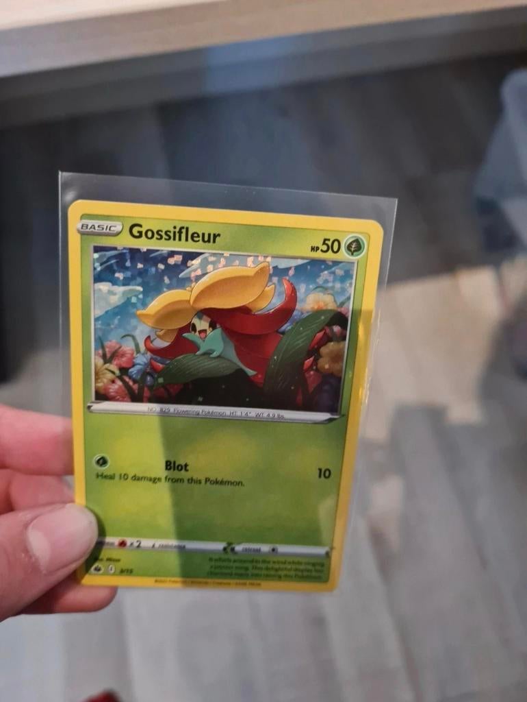 Gossifleur McDonald's Pokémon Kaart 2022, Ophalen of Verzenden, Zo goed als nieuw, Losse kaart