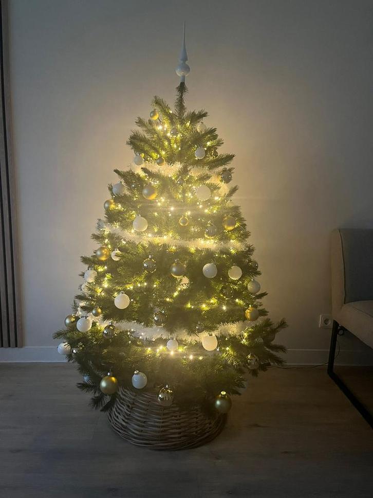 Kunst kerstboom Triumph Tree forest frosted pine premium, Diversen, Kerst, Zo goed als nieuw, Ophalen of Verzenden