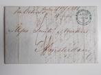 UK Vouwbrief Van 4 Kantjes Uit Manchester Naar Amsterdam1854, Ophalen, Brief
