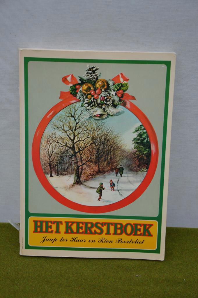 Vintage Sinterklaas / kerst omkeerboek Rien Poortviet 1980, Diversen, Kerst, Gebruikt, Ophalen of Verzenden