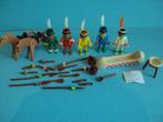 playmobil vintage indianen set 3255 met b print, Kinderen en Baby's, Speelgoed | Playmobil, Ophalen of Verzenden, Gebruikt, Complete set