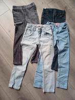 2 leggings en 2 spijkerbroeken 122/128, Ophalen of Verzenden, Zo goed als nieuw, Meisje, Broek