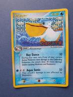 Pelipper 21/107 ex deoxys holo pokemon kaart, Ophalen of Verzenden, Zo goed als nieuw, Losse kaart