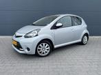 Toyota Aygo 1.0 VVT-i Aspiration AUTOMAAT bouwjaar 2013 met, Stof, Gebruikt, Zwart, 4 stoelen