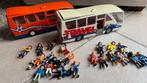 Playmobil oranje holland bus 5025, Ophalen of Verzenden, Gebruikt