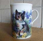 Crown Trent kattenbeker porselein poes kat beker, Ophalen of Verzenden, Zo goed als nieuw, Overige stijlen, Kop(pen) en/of Schotel(s)