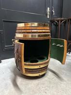 Mooi houten vat voor je drank, Ophalen