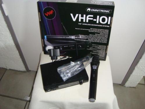 OPRUIMING: Omnitronic VHF-101 Draadloos microfoon, Muziek en Instrumenten, Microfoons, Nieuw, Overige typen, Draadloos, Ophalen of Verzenden