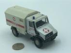Mercedes Unimog Rescue 748, Welly, Ophalen of Verzenden, Gebruikt, Bus of Vrachtwagen, Overige merken