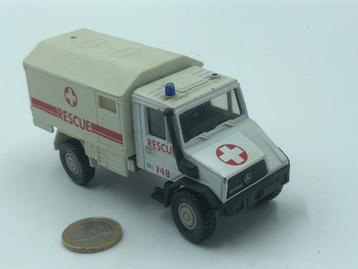 Mercedes Unimog Rescue 748, Welly beschikbaar voor biedingen