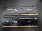 Hyperx Fury DDR4 2x8Gb 3200Mhz, Computers en Software, RAM geheugen, Ophalen of Verzenden, Zo goed als nieuw