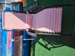 Roze tuinstoel, Tuin en Terras, Tuinstoelen, Ophalen of Verzenden, Inklapbaar