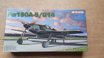Dragon 1/48 Focke Wulf Fw190A-5/U14 torpedo bomber beschikbaar voor biedingen
