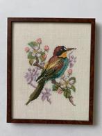 Eva Rosenstand/Clara Wæver Bijeneter vogel - vintage lijstje, Hobby en Vrije tijd, Borduren en Borduurmachines, Ophalen, Zo goed als nieuw