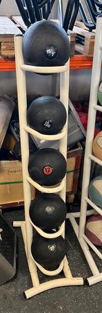 Slam bal ballen 7-20 kg incl.  rek, Ophalen, Gebruikt, Rek, 5 slam ballen