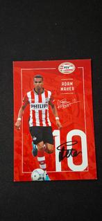 Spelerskaart met handtekening; Adam Maher # PSV, Verzenden, Nieuw, PSV, Spelerskaart