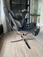 Falcon Loungestoel - Sigurd Resell, Ophalen, Gebruikt, Leer, 75 tot 100 cm