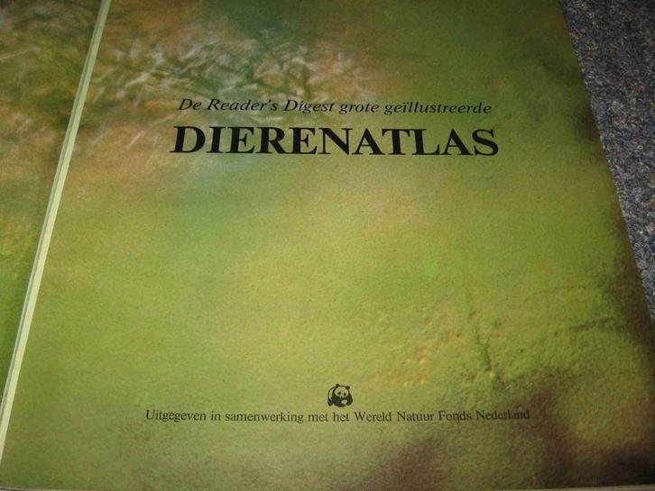 Grote geïllustreerde dierenatlas, Boeken, Dieren en Huisdieren, Gelezen, Overige diersoorten, Ophalen of Verzenden