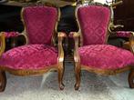 2 Lodewijk Barok Fauteuils - Prachtige set!, Antiek en Kunst, Antiek | Meubels | Stoelen en Banken, Ophalen
