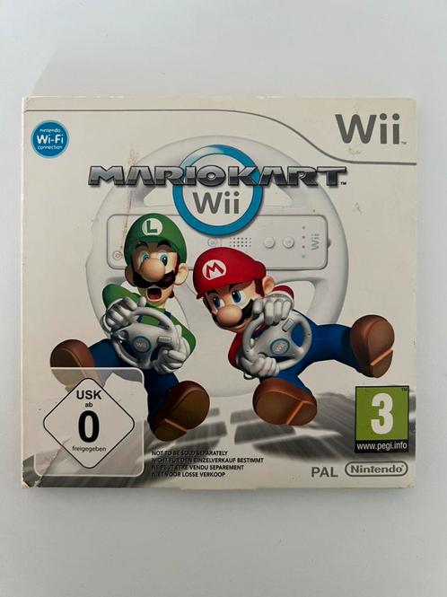 Mario Kart Wii, Spelcomputers en Games, Games | Nintendo Wii, Zo goed als nieuw, Racen en Vliegen, 3 spelers of meer, Vanaf 3 jaar