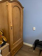 Antieke Grenen hang kast met lade, Huis en Inrichting, Ophalen, Zo goed als nieuw, 25 tot 50 cm, 50 tot 100 cm
