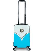 Volkswagen reiskoffer (trolley) blauw, Ophalen, Zo goed als nieuw, Hard kunststof
