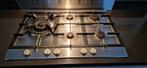 Atag 5 pits gaskookplaat met wokbrander, Witgoed en Apparatuur, Kookplaten, 5 kookzones of meer, Gebruikt, Inbouw, Ophalen