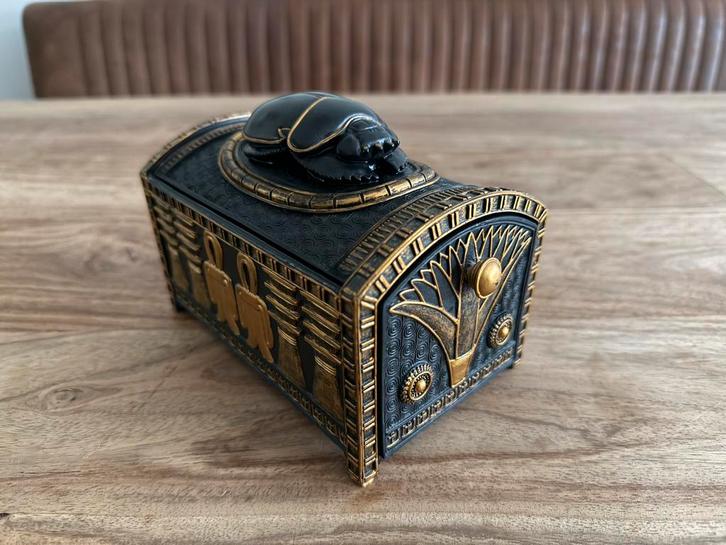 Egyptische sieradendoos, Huis en Inrichting, Woonaccessoires | Overige, Zo goed als nieuw, Ophalen of Verzenden