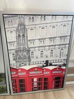IKEA Vilshult Schilderij - Londen & Parijs, Huis en Inrichting, Woonaccessoires | Schilderijen, Tekeningen en Foto's, Ophalen