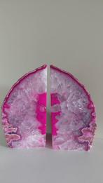 Roze Agaat Boekensteunen, Ophalen of Verzenden, Zo goed als nieuw