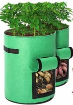 2 Stuks 38 liter Aardappel Kweekzakken - kweken, Niet ingevuld, Niet ingevuld, Niet ingevuld