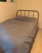 Skorva bed van 140x200 cm, inc 2 lattenbodems lonset, Huis en Inrichting, Ophalen, Gebruikt, 140 cm, Twijfelaar
