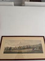 Kleuren prent van jacht training van Thomas Sutherland 1818, Antiek en Kunst, Kunst | Etsen en Gravures, Ophalen of Verzenden